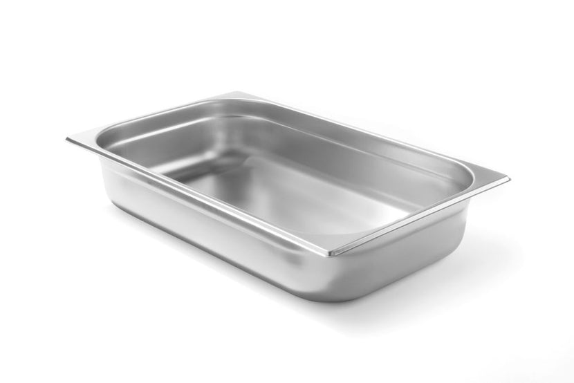 Hendi Budget Line gastronormbak 1/1 100 mm – diepe rvs GN-bak voor grootkeuken en catering