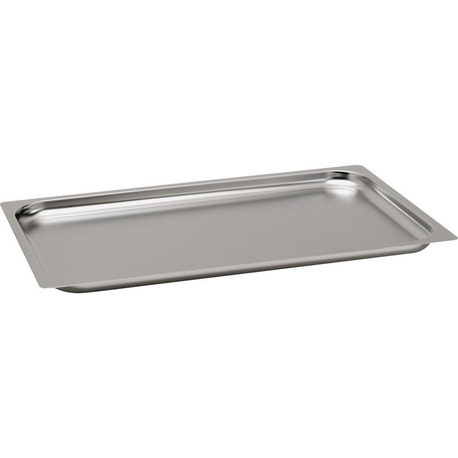 Hendi Profi Line gastronorm tray 1/1 40 mm rvs – roestvrijstalen GN-plaat voor oven en buffet
