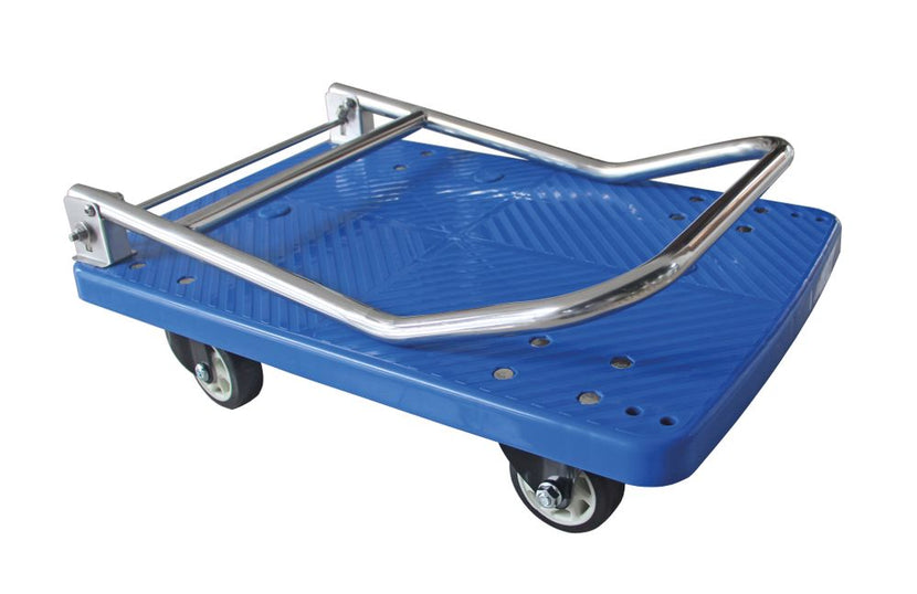 Hendi platformwagen tot 150 kg – verrijdbare transportkar van opzij voor horeca en catering