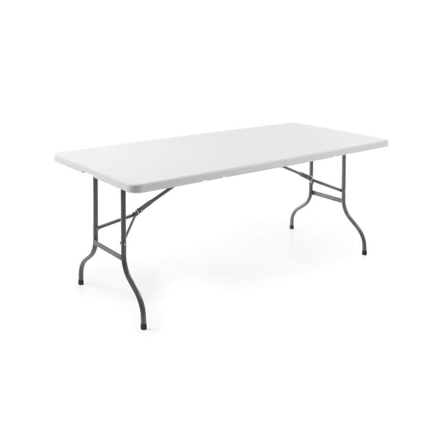 Hendi inklapbare buffettafel 1520x700x740 mm – opklapbare tafel voor catering, feesten en buffetten