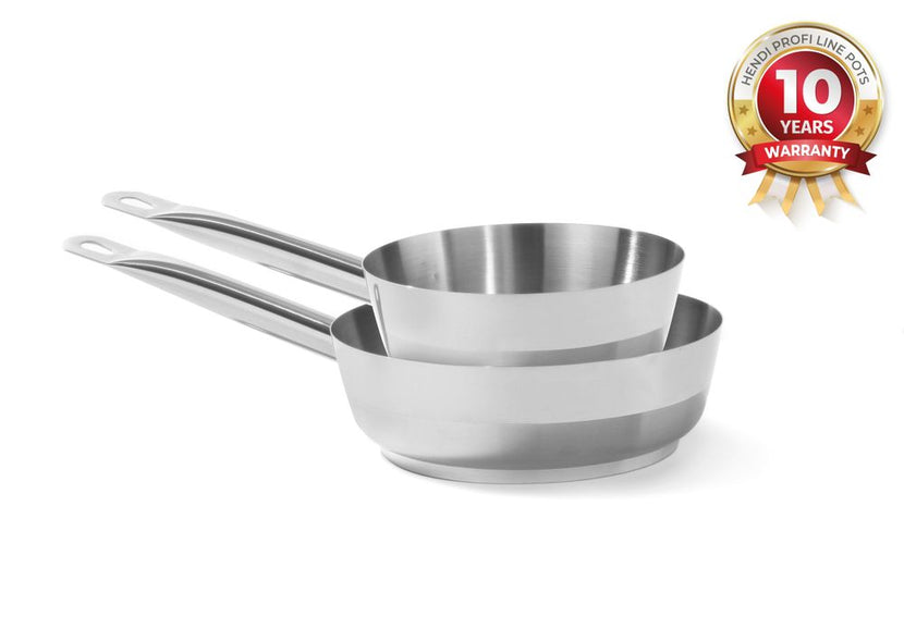 Hendi sauteuse rvs konisch 160x60 mm 0,9 l Profi Line – sauspan voor reduceren in de keuken