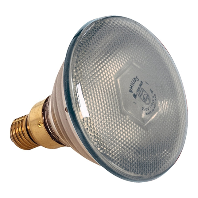 EMGA Warmtelamp wit 175W – witte warmhoudlamp voor buffet en doorgeefkeuken