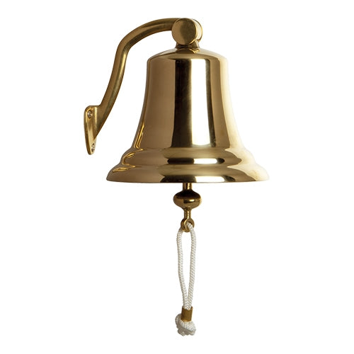 EMGA Scheepsbel messing Ø 17,5 cm – grote messing bel voor horeca en terras