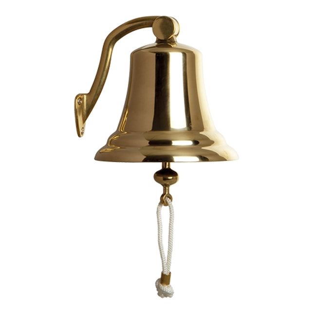 EMGA Scheepsbel messing Ø 17,5 cm – grote messing bel voor horeca en terras