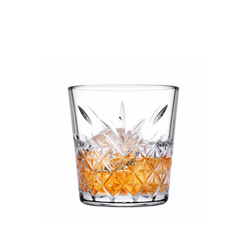 Pasabahce Timeless stapelbare tumbler 355 ml – waterglas met kristal-look voor de horeca