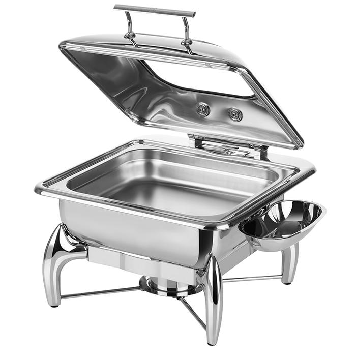 APS Globe chafing dish GN 2/3 detail – buffetwarmhoudschaal voor hotel en events