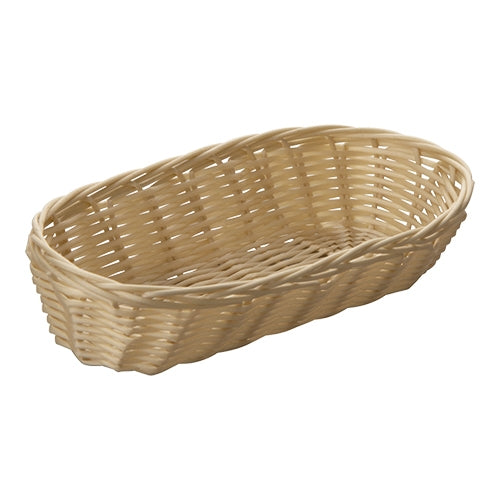 EMGA Mand ovaal 21x10 cm – smalle ovale serveermand voor stokbrood en snacks