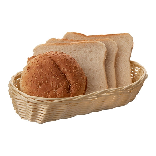EMGA Ovale serveermand 21x10 cm – compacte broodmand voor restaurants