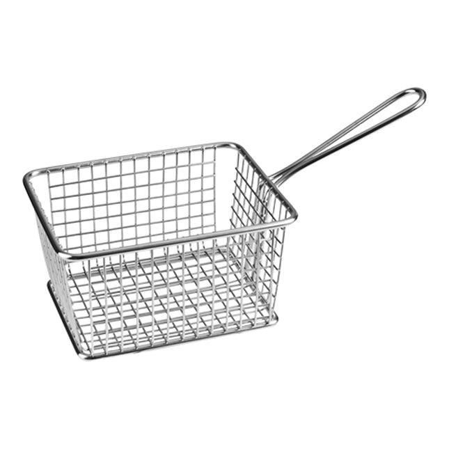 EMGA Frituurmandje mini 14x11 cm – serveermandje voor frites en fingerfood