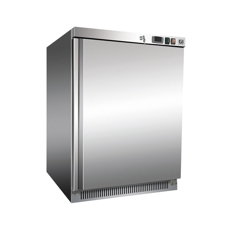 Gastro-Inox RVS vrieskast tafelmodel 200 liter – onderbouwvriezer voor de horeca