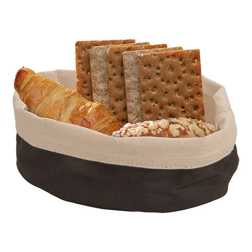 EMGA Canvas broodzak zwart – duurzame broodzak voor horeca en catering