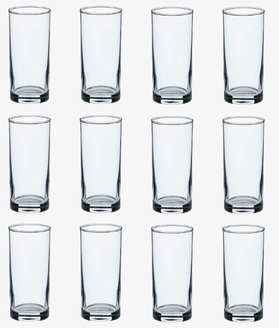 Jordaan Budgetline longdrinkglas 270 ml – voordelig horecaglas voor frisdrank en water