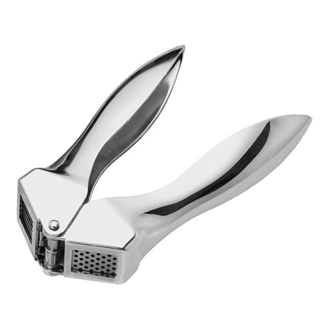 EMGA Knoflookpers verchroomd – stevige verchroomde knoflookpers voor de keuken