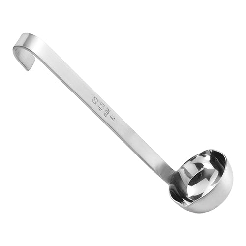 EMGA Sauslepel met schenktuit 4,5 cm – kleine sauslepel voor jus en dressings