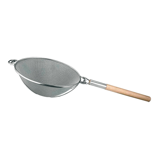 EMGA Oplegzeef rond 35 cm – grote ronde oplegzeef voor grootkeukens en catering