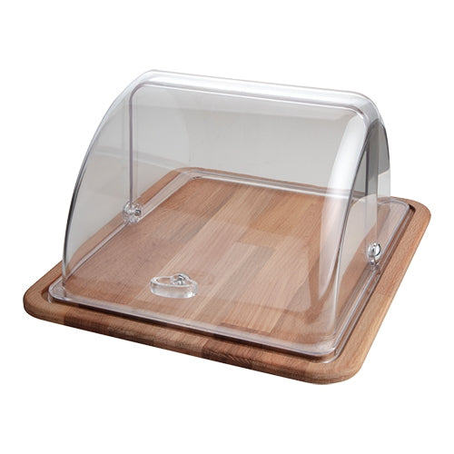 EMGA Serveerplank met rolltop – serveerplank met schuifdeksel voor buffet en catering