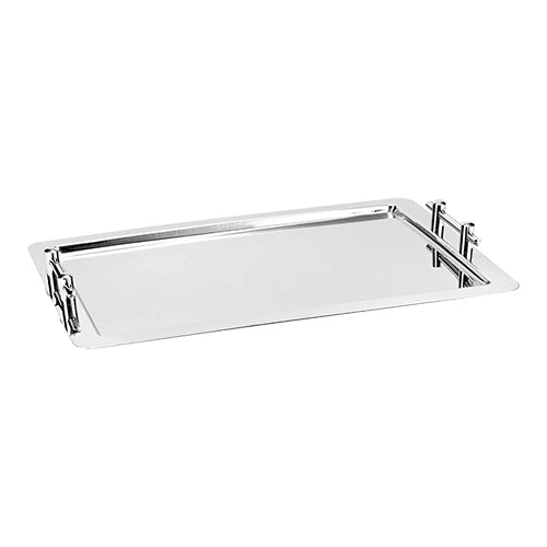 EMGA Serveerplateau 1/1 GN inox – roestvrijstalen buffetplateau voor catering
