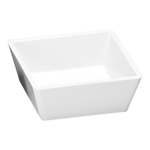 EMGA Schaaltje 9x9 cm wit – klein wit vierkant schaaltje voor amuses en dips