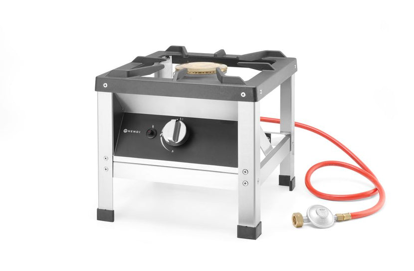 Hendi Kitchen Line hokker – professionele gasbrander voor wokken in restaurants