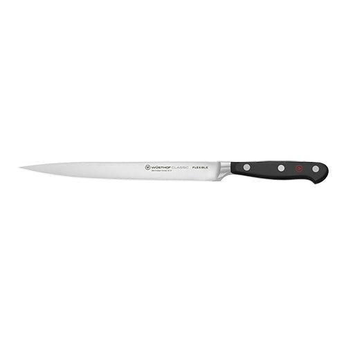 EMGA Fileermes flexibel 20 cm – lang buigzaam fileermes voor vis en vlees