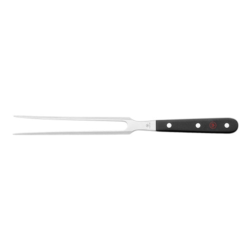 EMGA Vleesvork recht 20 cm – lange rechte vleesvork voor trancheren in de horeca