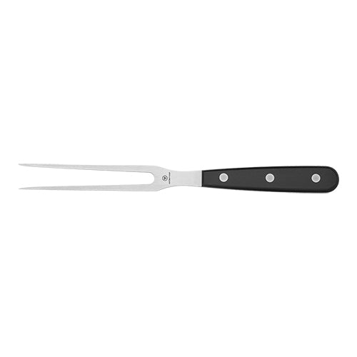 EMGA Vleesvork recht 14 cm 4400/14 – RVS vleesvork voor snijden en serveren in de horeca