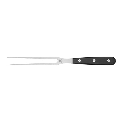 EMGA Vleesvork recht 16 cm 4400/16 – stevige RVS vork voor braadstukken in restaurantkeukens