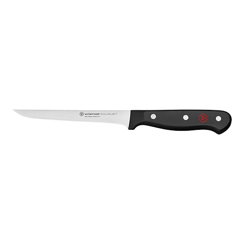 EMGA Uitbeenmes 14 cm 4606/14 – smal RVS mes voor vlees uitbenen in de slagerij en keuken