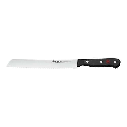 EMGA Broodgolfmes 20 cm 4143/20 – gekarteld broodmes voor bakkerij en horecakeuken