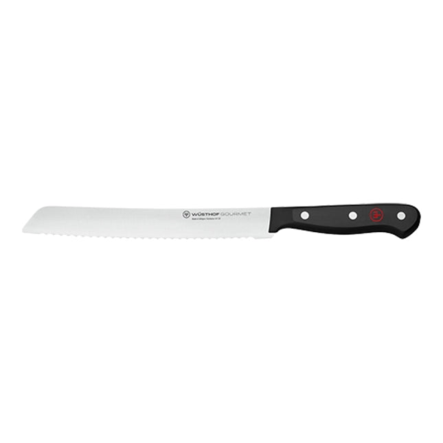 EMGA Broodgolfmes 20 cm 4143/20 – gekarteld broodmes voor bakkerij en horecakeuken