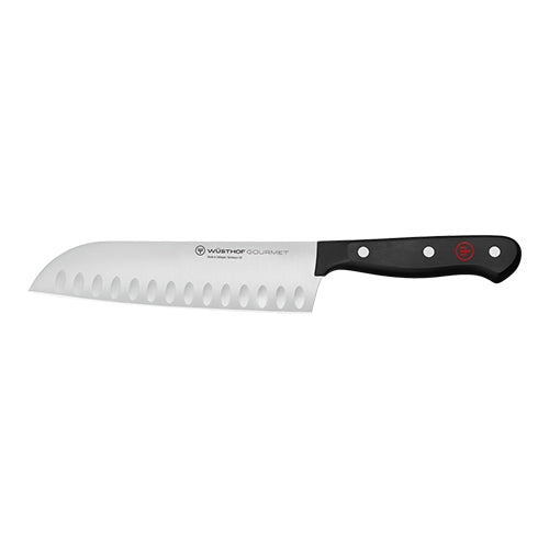 EMGA Japans koksmes 17 cm 4188/17 – santoku met breed lemmet voor professioneel snijwerk