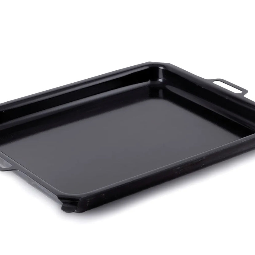 Hendi bakplaat geëmailleerd 590x470x50 mm – bakplaat voor gasbarbecue in de horeca
