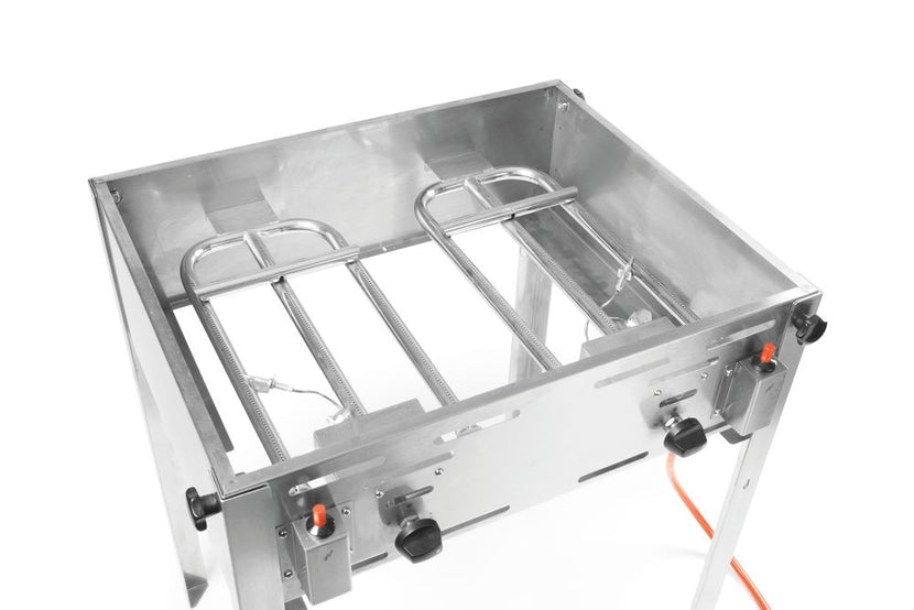 Hendi Grill-Master Maxi – gasbarbecue met grillrooster voor buitenkeuken horeca