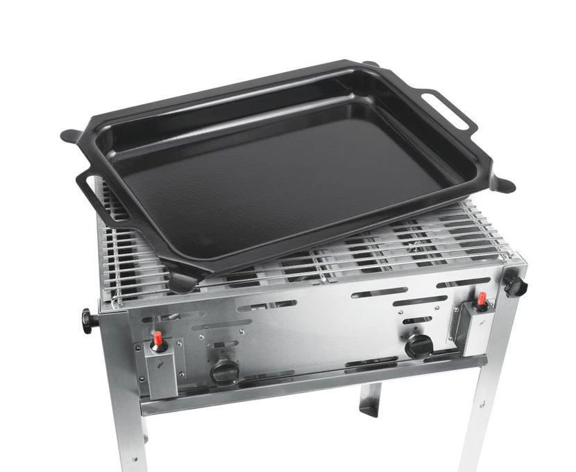 Hendi Grill-Master Maxi gasbarbecue – open grillzone voor professioneel barbecueën