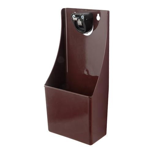 EMGA Flesopener wandmodel met opvangbak – bieropener voor bar en café