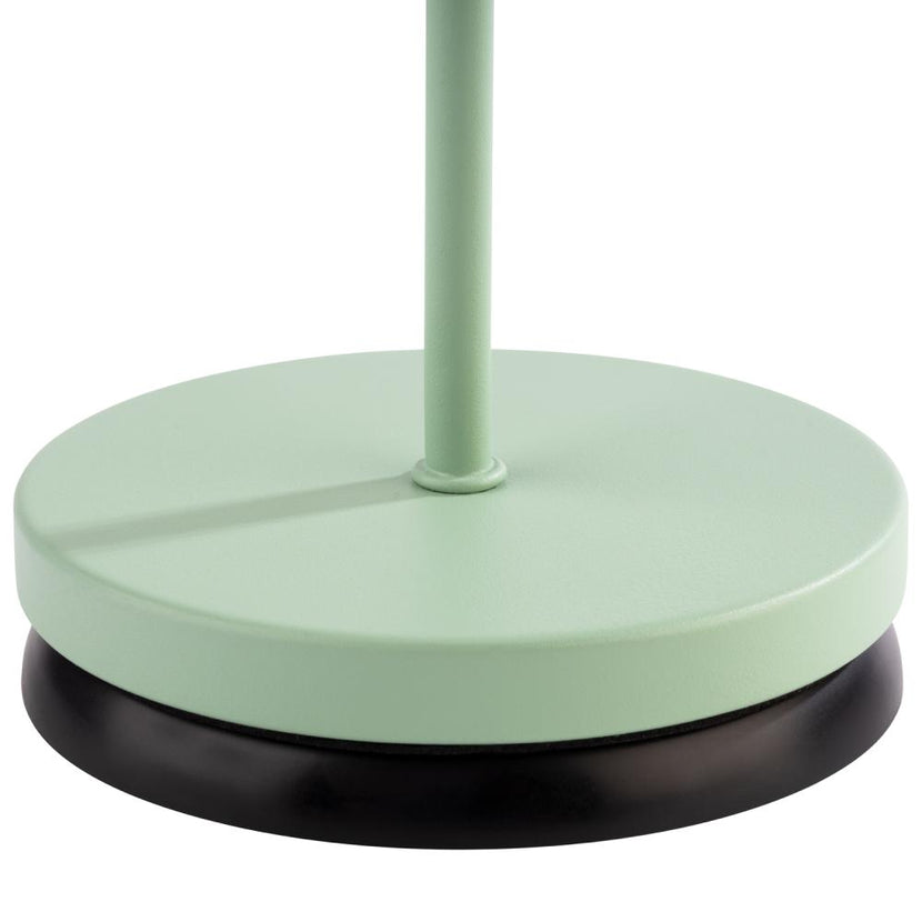 APS Merle tafellamp mint detail - draadloze tafellamp voor restaurants