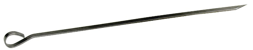 Hendi barbecuespies RVS 350 mm – set van 6 lange grillspiezen voor de horeca