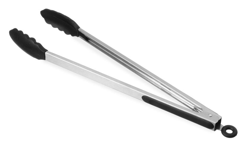 Hendi serveertang softgrip 400 mm – extra lange tang met siliconen bek voor grill