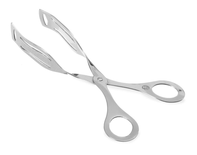Hendi serveertang RVS schulp 220 mm – schulptang voor salade en buffet in de horeca