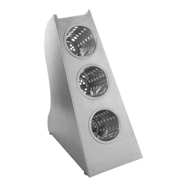 EMGA Bestekuitgifte unit 1x3 – bestekhouder voor buffet, kantine en catering