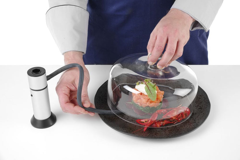 Hendi glazen stolp 245x150 mm – presentatiestolp voor buffet en patisserie