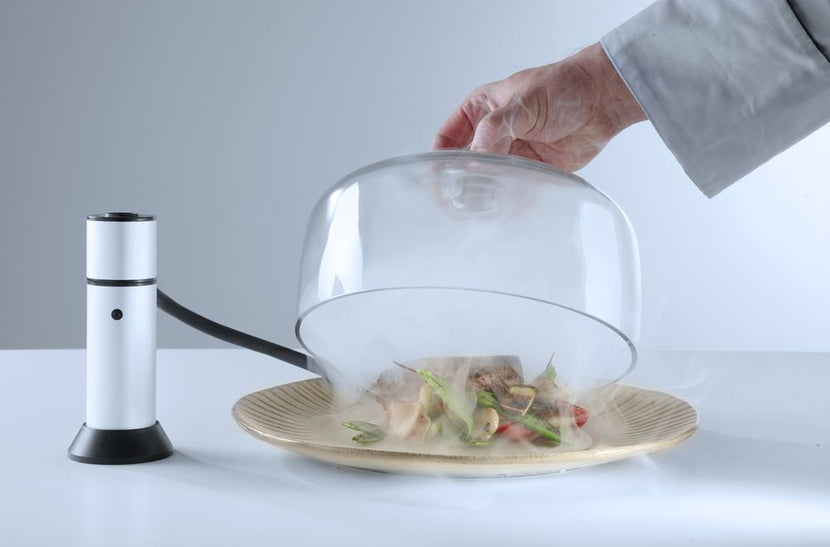 Hendi glazen stolp – professionele presentatiestolp voor horeca en catering