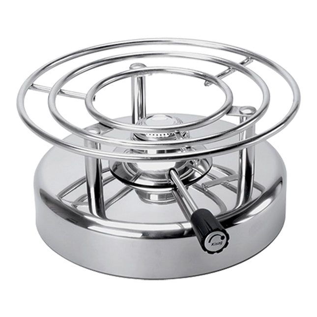 EMGA Gasrechaud RVS Longfire – warmhoudbrander voor buffet en catering