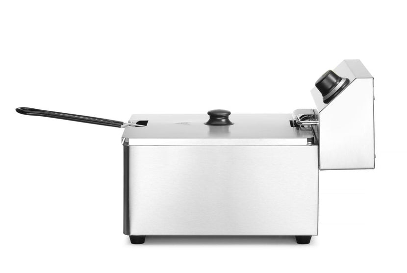 Hendi friteuse 3300W – roestvrijstalen frituurtoestel voor horecakeukens