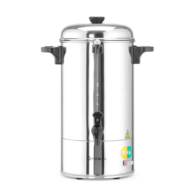 Hendi percolator RVS 10 liter – koffiepercolator 350x535 mm voor grote gezelschappen