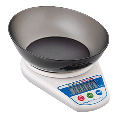 EMGA Elektronische bovenweger 2 kg / 1 g – precisieweegschaal voor de keuken