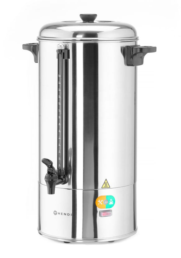 Hendi RVS percolator model 100 – 10 liter koffie voor kantine en evenementen