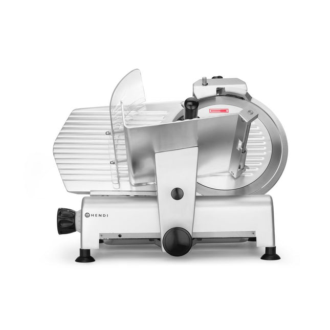 Hendi snijmachine Profi Line 300 mm met slijpapparaat 420W voor slagerij en horeca