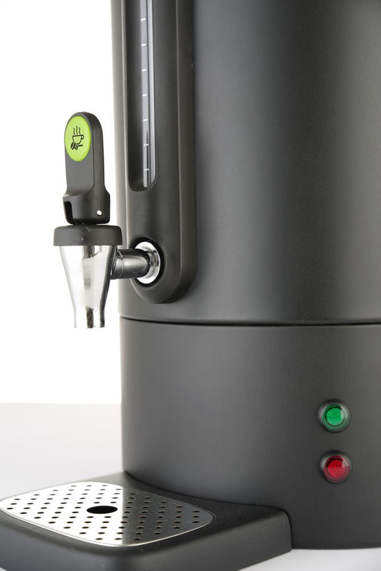 Hendi zwarte percolator 7 liter – stijlvol koffiezetten in hotel en catering