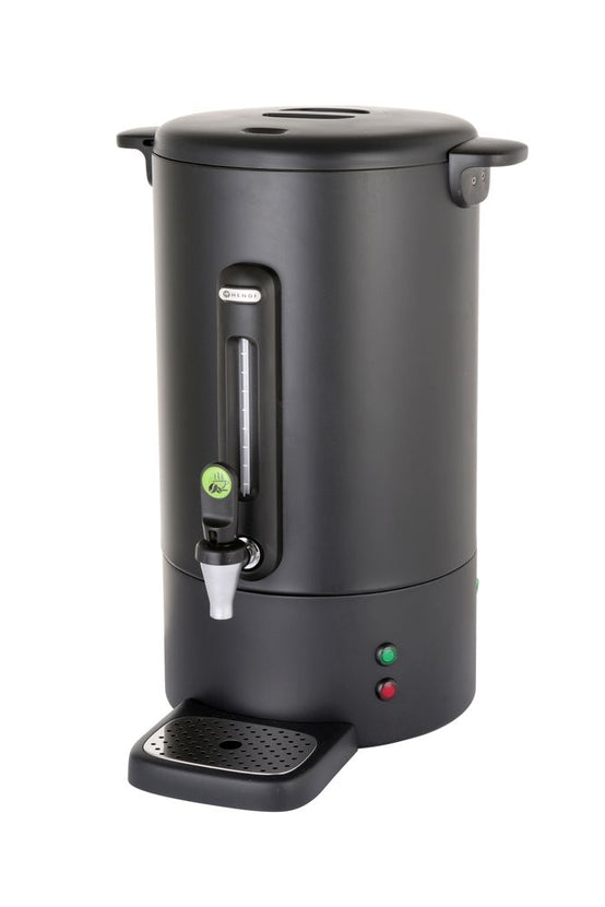 Hendi percolator 7 liter mat zwart – enkelwandige koffiepercolator voor bar en restaurant